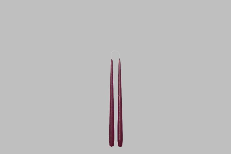 Stagelys Aubergine farve