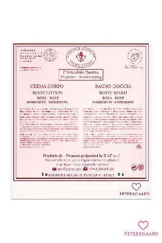 Gavesæt med Rose – Body Wash & Body Lotion 2 x 250 ml