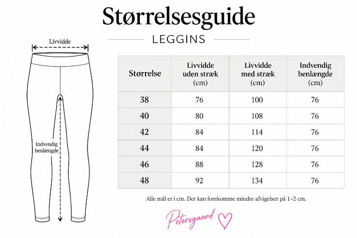 Super stretchy leggings i Beige