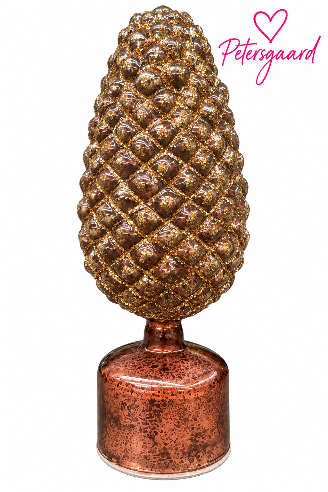 Smuk kogle med LED lys og timer – 30 cm