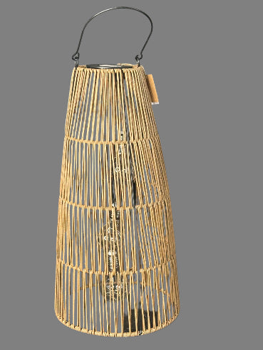 Solcellelamper i natur eller sort