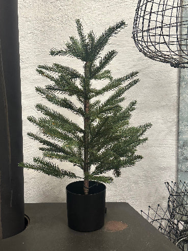 Juletræ med LED lys kæde og timer