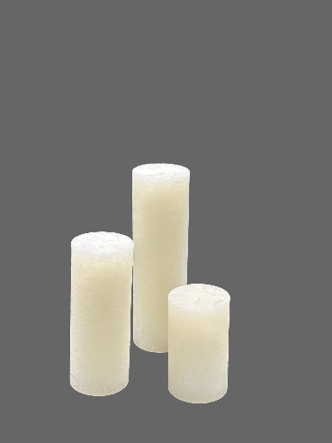 Off White Bloklys i ren stearin