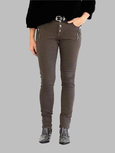 Karostar jeans Brun