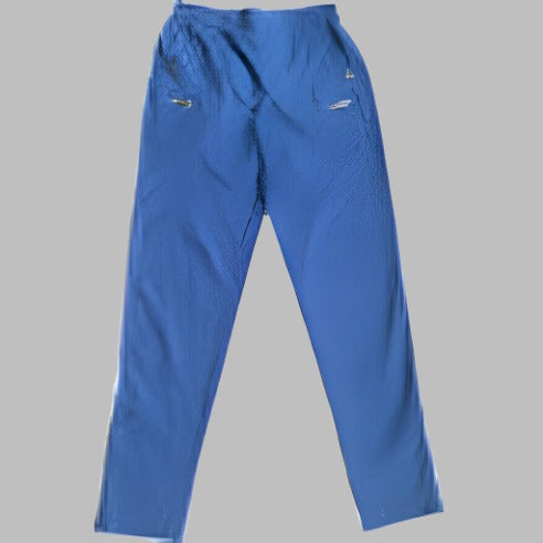 Buks med elastik i Blå - Str. 38