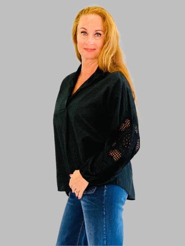 Skjortebluse
