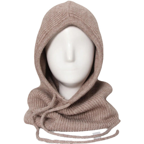 Balaclava - Strikhætte med halsedisse.