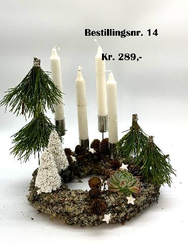 Adventskrans nr. 14