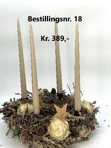 Adventskrans nr. 18