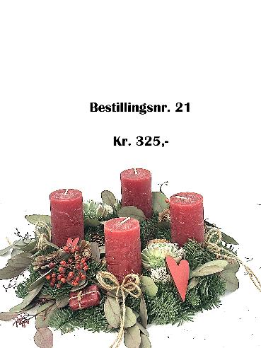 Adventskrans nr. 21