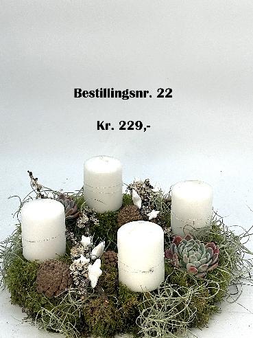 Adventskrans nr. 22