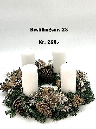 Adventskrans nr. 23