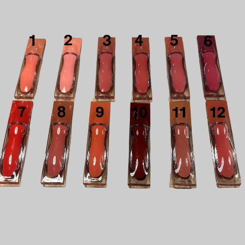 Matte Lip Gloss Collection – 12 uimodståelige farver