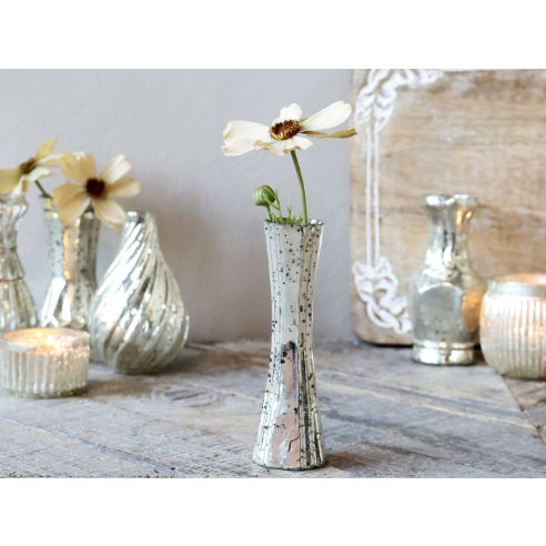 Vase i fattigmandssølv