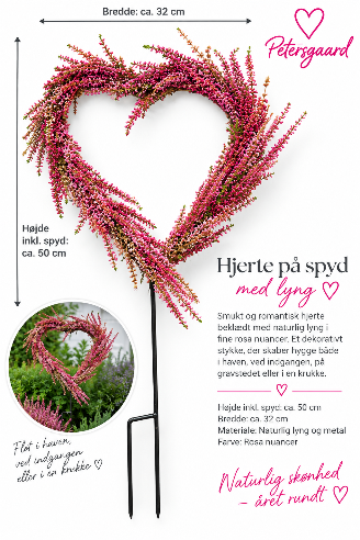Lynghjerte på spyd