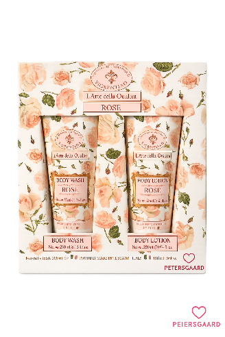 Gavesæt med Rose – Body Wash & Body Lotion 2 x 250 ml