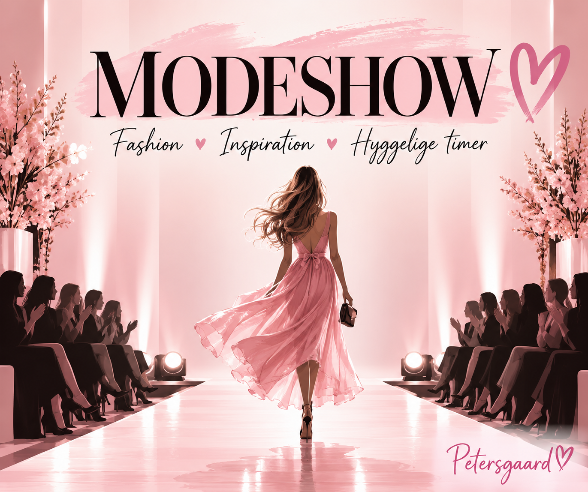 Modeshow mandag 26. oktober 2026 kl. 19.00