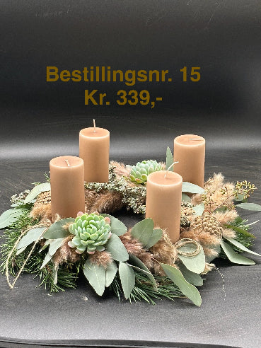 Adventskrans nr. 15