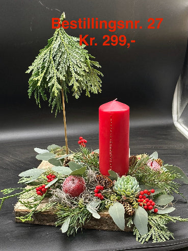 Kalenderlys dekoration Nr. 27