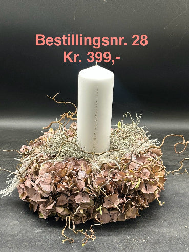 Kalenderlys dekoration Nr. 28