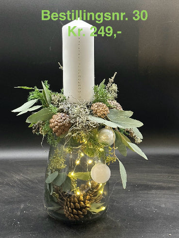 Kalenderlys dekoration Nr. 30