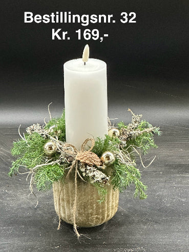 Kalenderlys dekoration Nr. 32