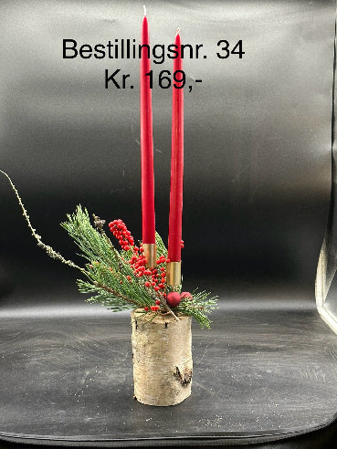 Kalenderlys dekoration Nr. 34