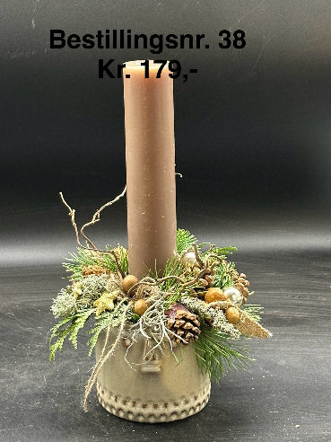 Kalenderlys dekoration Nr. 38