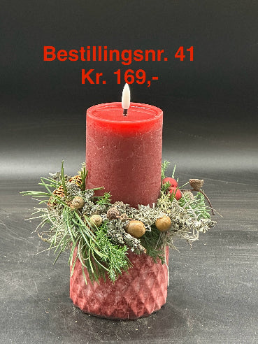 Kalenderlys dekoration Nr. 41