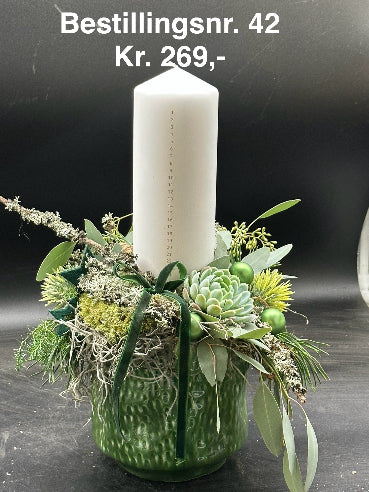 Kalenderlys dekoration Nr. 42