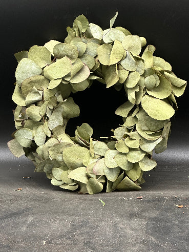 Krans i tørret eucalyptus