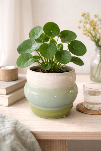 Keramik urtepotte – bløde pastel nuancer