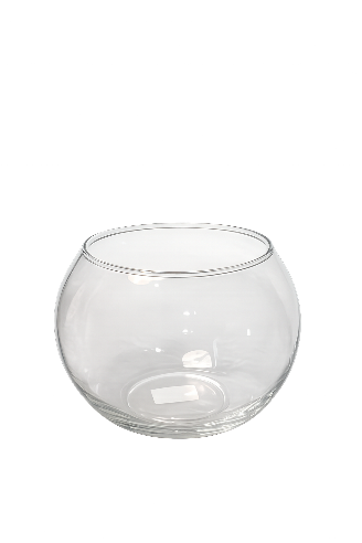 Rund glasbowle – Ø15 cm