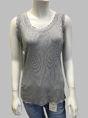 Basis top grå - One size 44-48