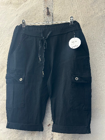 Cargo shorts Sort - Str. 36-42