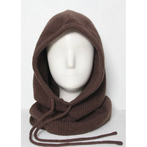 Balaclava - Strikhætte med halsedisse.