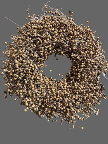 Hørkrans - Diameter 40 cm