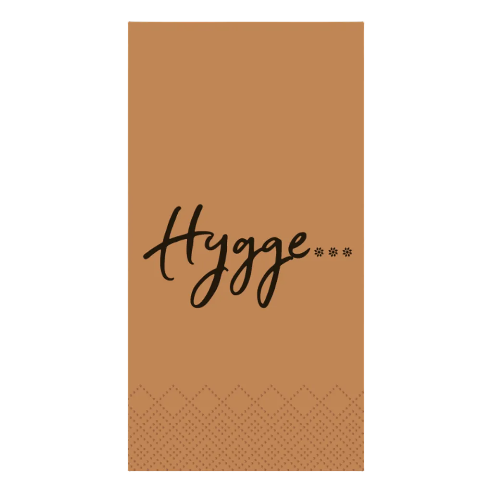 Servietter "Hygge" i Rust farve