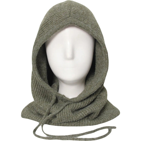 Balaclava - Strikhætte med halsedisse.