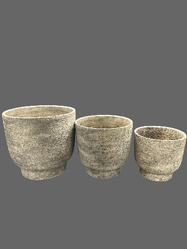 Rustikke håndlavede potter