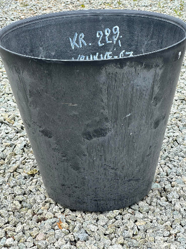 Krukke sort letvægts