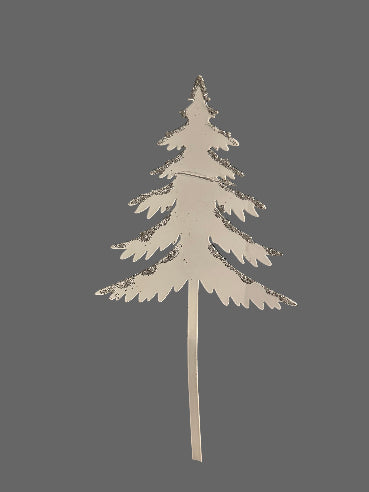 Metal juletræ – 27 cm