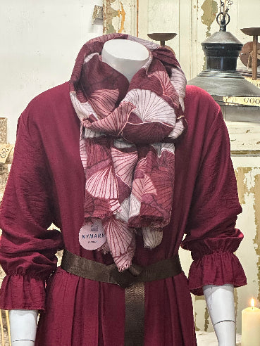 Tørklæde - Bordeaux