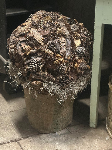 Håndlavet kogledekoration