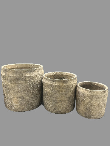 Rustikke potter i  nordisk stil